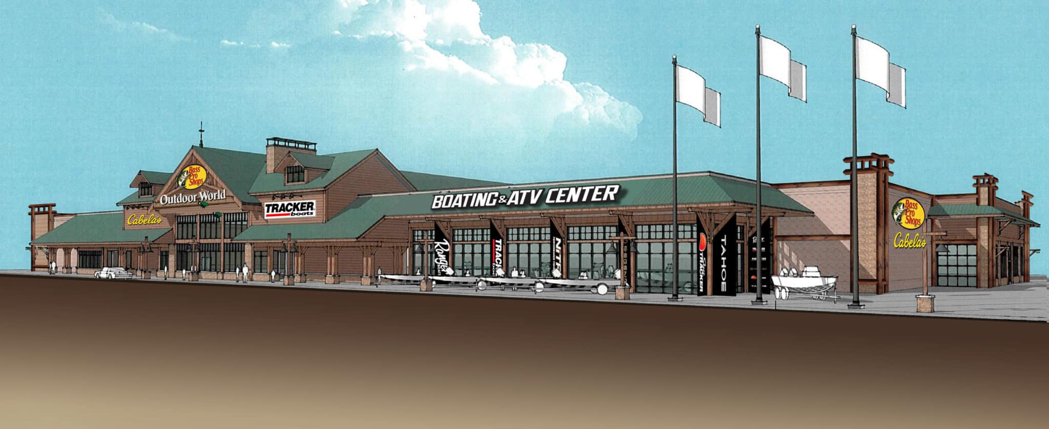 Bass Pro Shops, Cabela's and TRACKER Boats to come together to create a