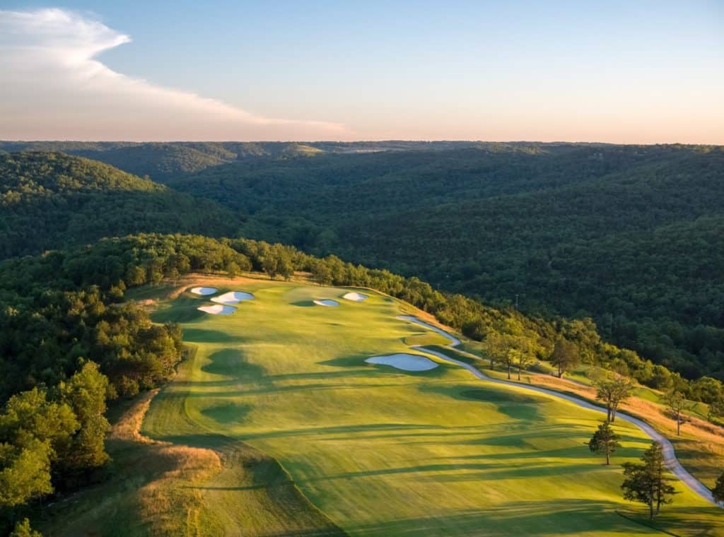 Johnny Morris And Tiger Woods Present Paynes Valley At Big Cedar Lodge