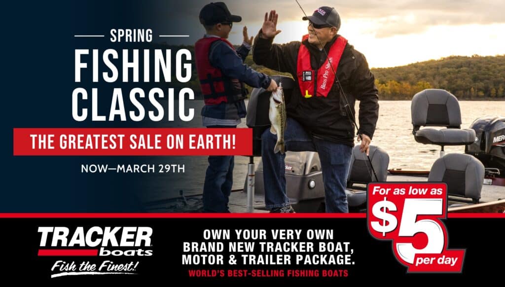 Bass Pro Shops Spring Fishing Sale flyer Apr 1 to 14