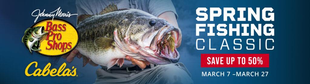 Bass Pro Shops and Cabela's Spring Fishing Classic is stocked with